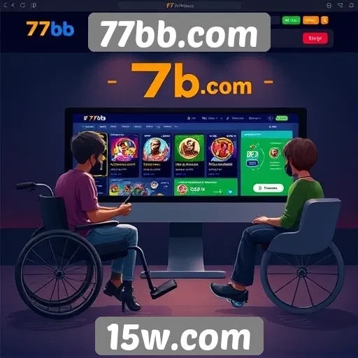 Acessibilidade e interface do usuário no 77bb.com